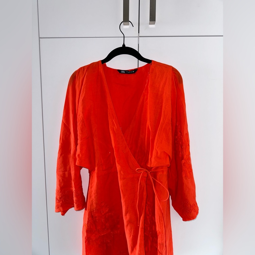 Mini Zara wrap around dress